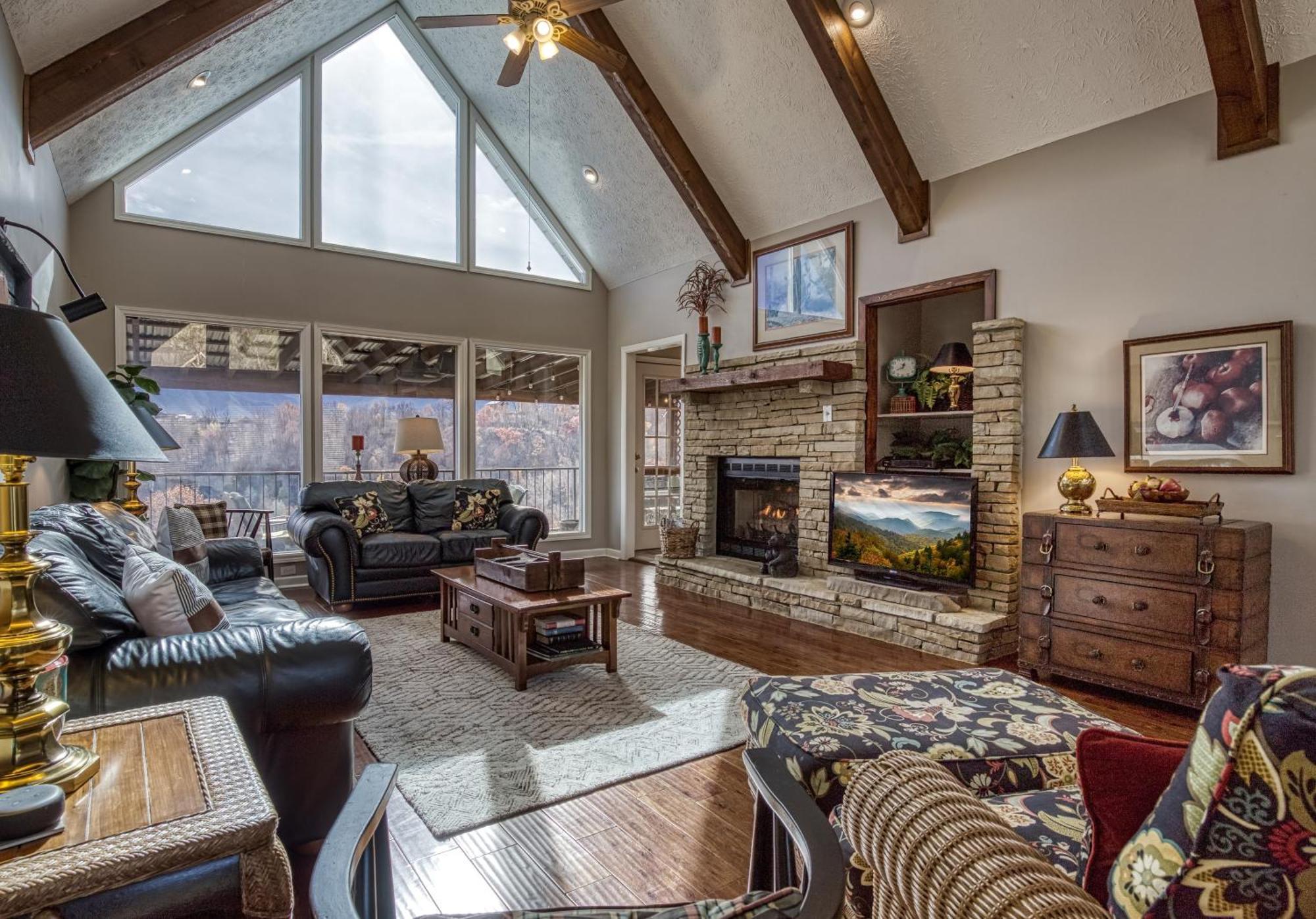 A Million Dollar View- Get 951 Worth Of Free Area Attraction Tickets For Each Paid Day! Villa Gatlinburg Exteriör bild